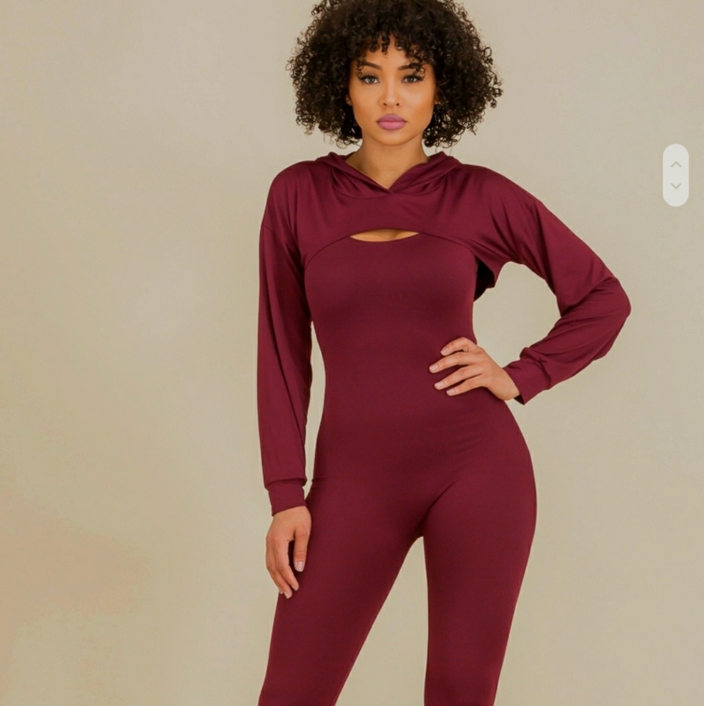 Double Up Set Burgundy